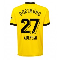 Moški Nogometni dresi Borussia Dortmund Karim Adeyemi #27 Domači 2023-24 Kratek Rokav